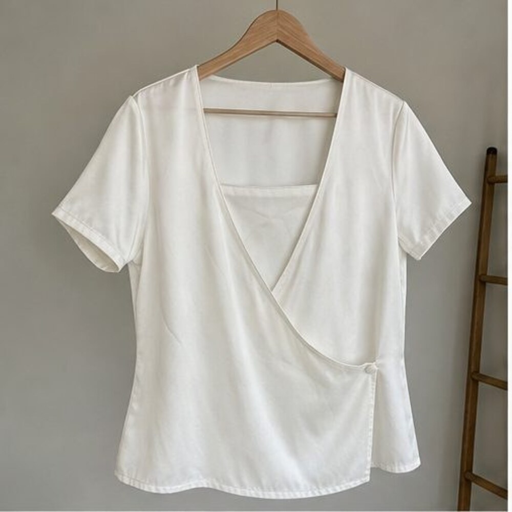 Ivory Smocked Top